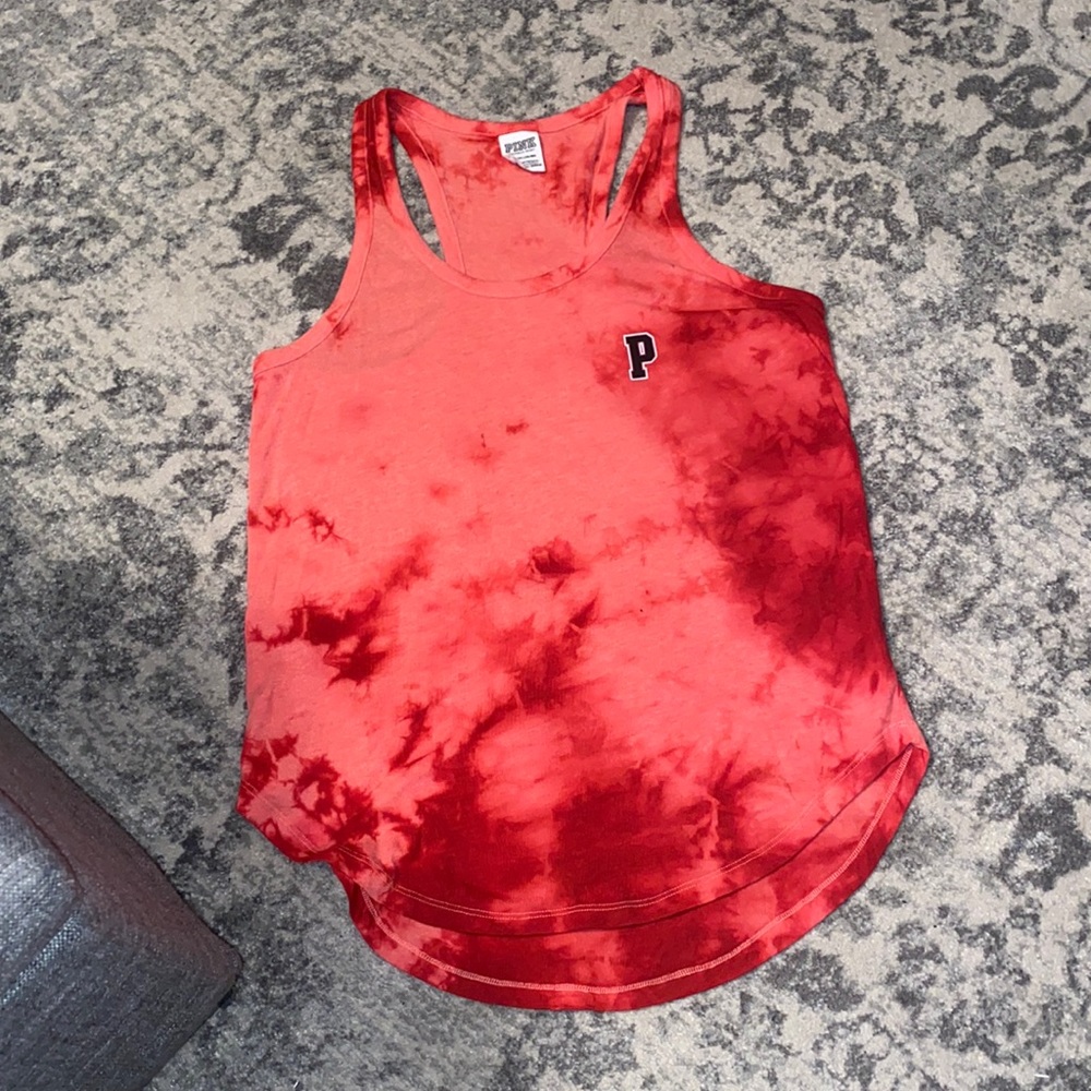 victoria secret pink racerback tank